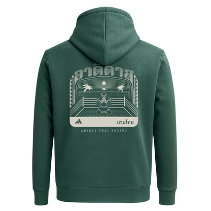 Sweat à capuche Graphic Line Muay Thaï Adidas - Vert